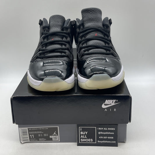 Size 11 - Air Jordan 11 Retro Low 72-10 (AV2187-001)