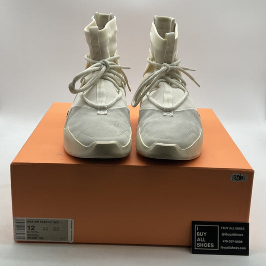 Size 12 - Nike Air Fear Of God 1 Sail (AR4237-100)