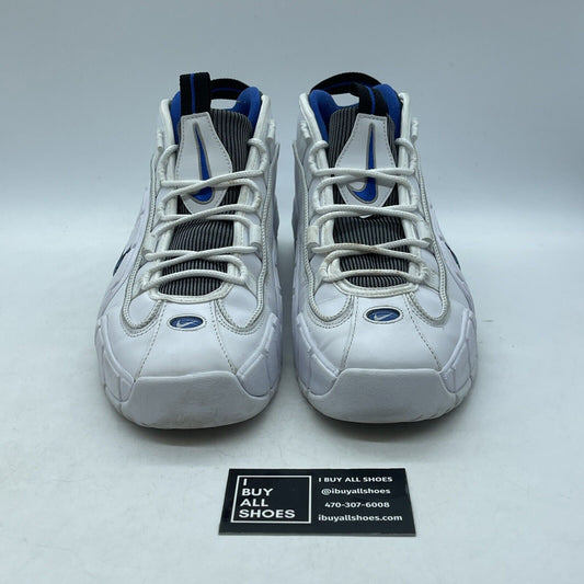 Size 10 - Nike Air Max Penny 1 2022 Home White Blue Suede Leather (DV0684-100)