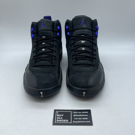 Size 11.5 - Air Jordan 12 Retro Dark Concord Black Suede Leather (CT8013-005)