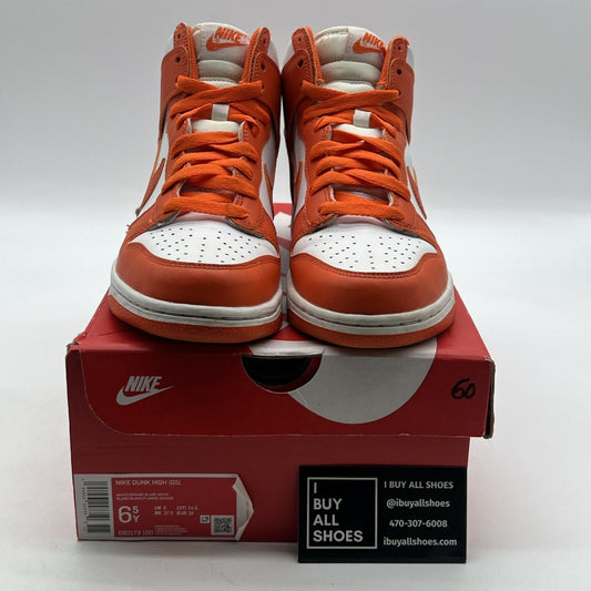 Size 6.5Y - Nike Dunk SP 2021 High Syracuse (DB2179-100)