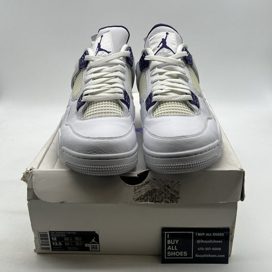 Size 12 - Air Jordan 4 Retro Mid Purple Metallic (CT8527-115)