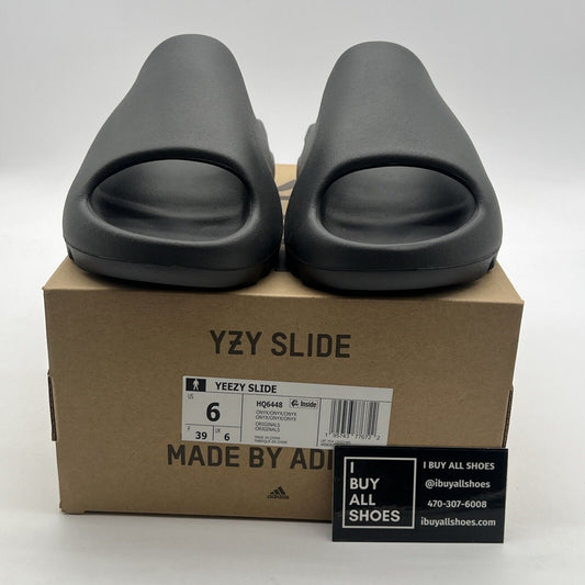 Size 6 - Adidas Yeezy Slide Onyx Men’s (HQ6448) Brand New