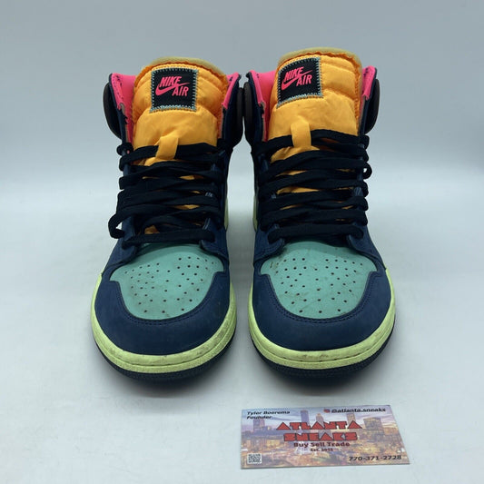 Size 10 - Jordan 1 Retro High Tokyo Bio Hack Black Multi (555088-201)