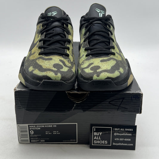Size 9 - Nike Zoom Kobe 7 System Mint Poison Dart Frog (488371-300)