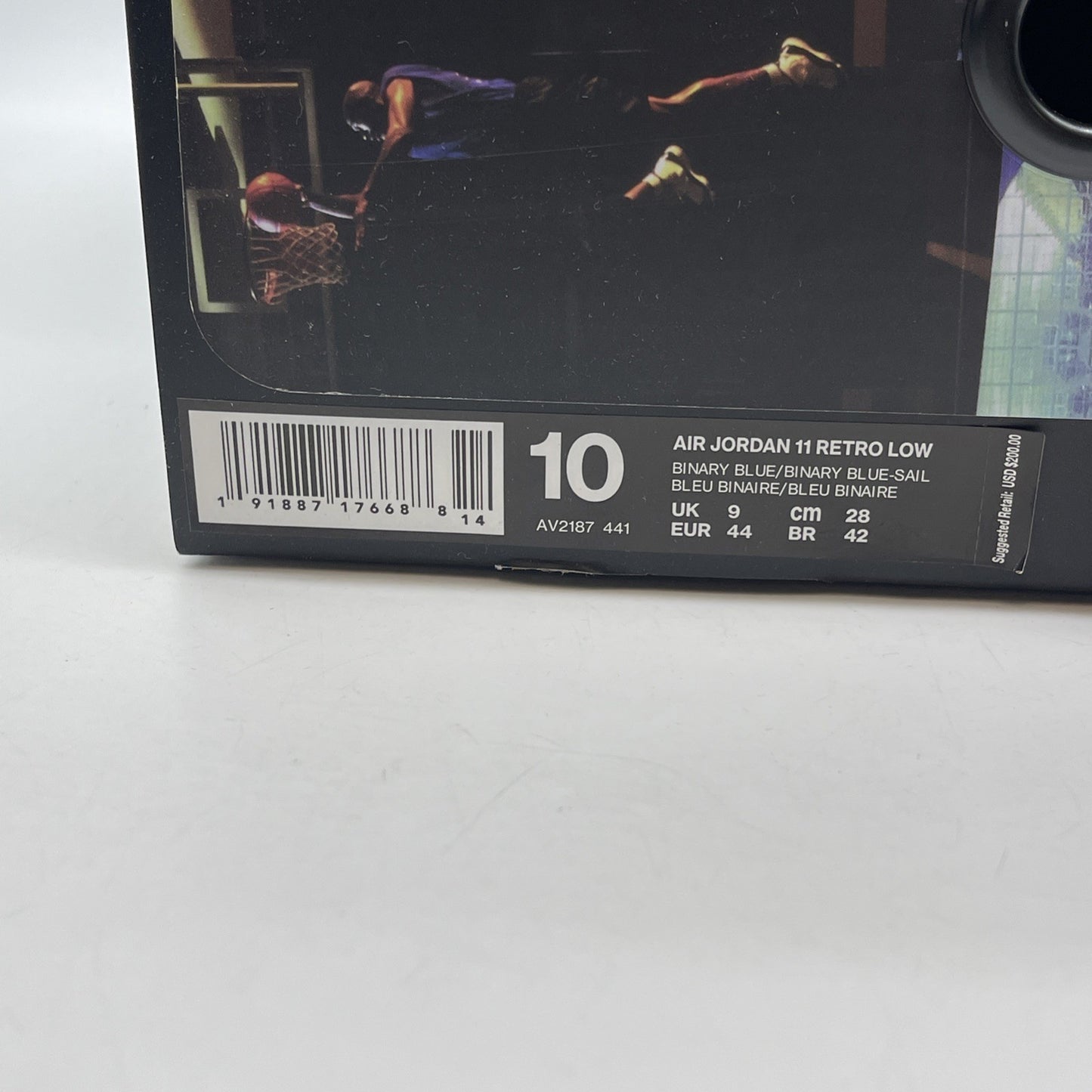 Size 10 - Air Jordan 11 Retro Low RE2PECT Blue White Suede (AV2187-441)