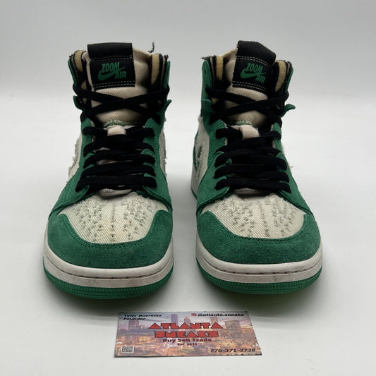 Size 9 - Air Jordan 1 Retro High Zoom Air Green (CT0978-300)