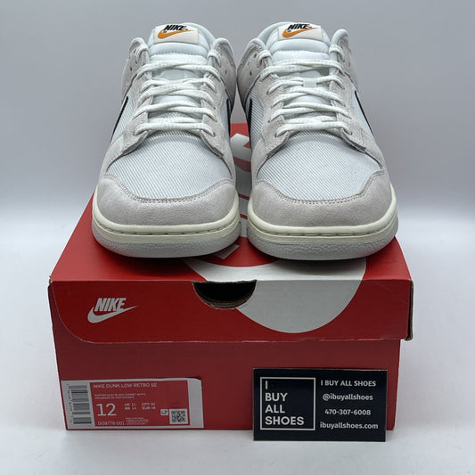 Size 12 - Nike Dunk Low Certified Fresh Black White Suede (DO9776-001)