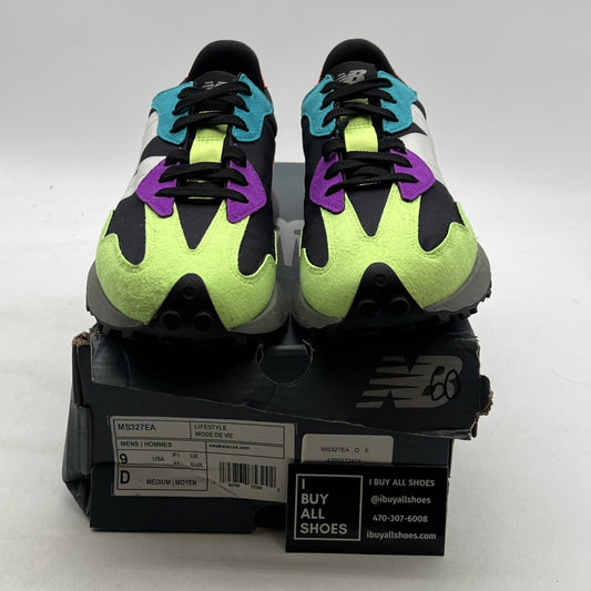 Size 9 - New Balance 327 Black Multi-Color (MS327EA)