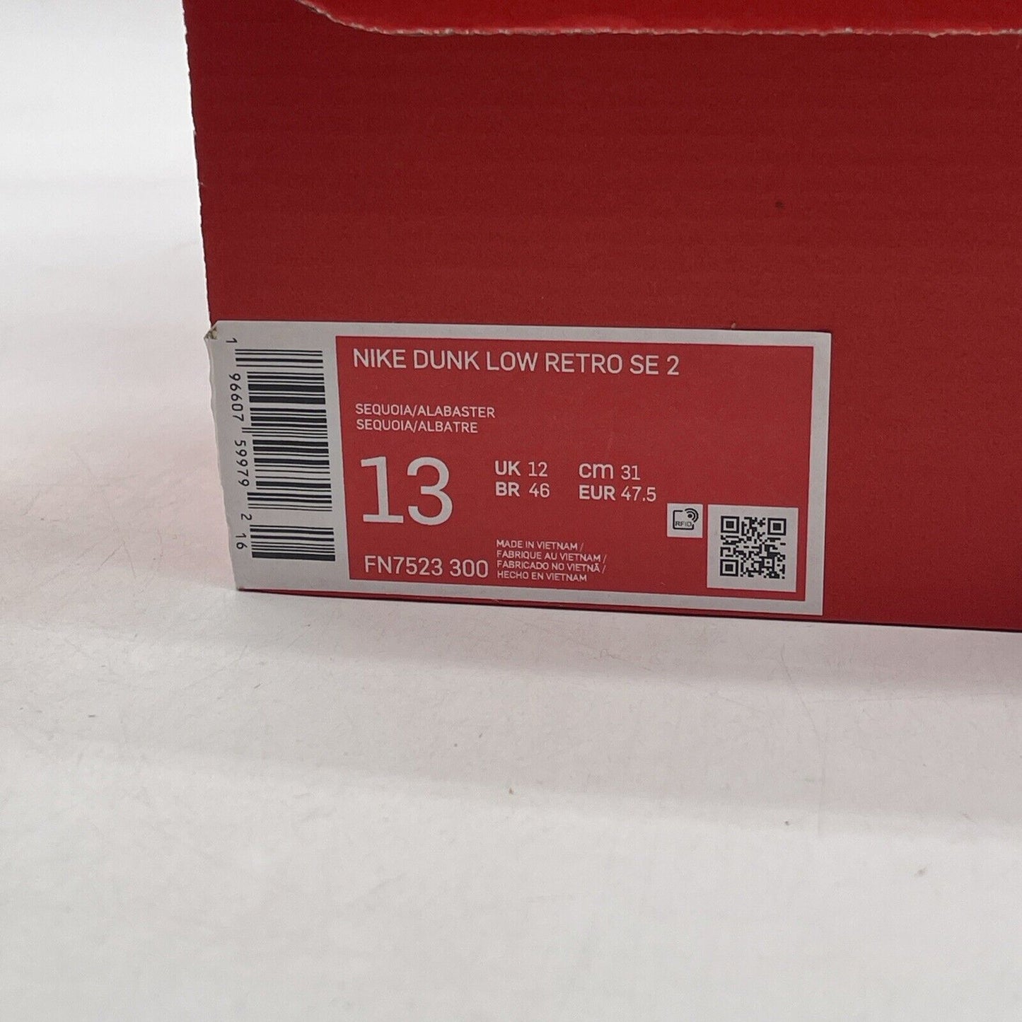 Size 13 - Nike Dunk SE Low Gone Fishing - Rainbow Trout Suede (FN7523-300)