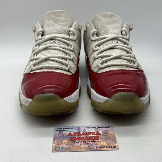 Size 12 - Air Jordan 11 Retro 2016 Low Cherry White (528895-102)