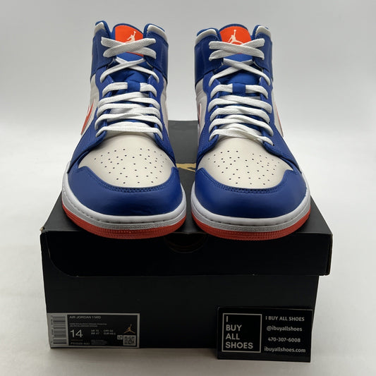 Size 14 - Air Jordan 1 Mid Knicks 2023 (FD1029-400)