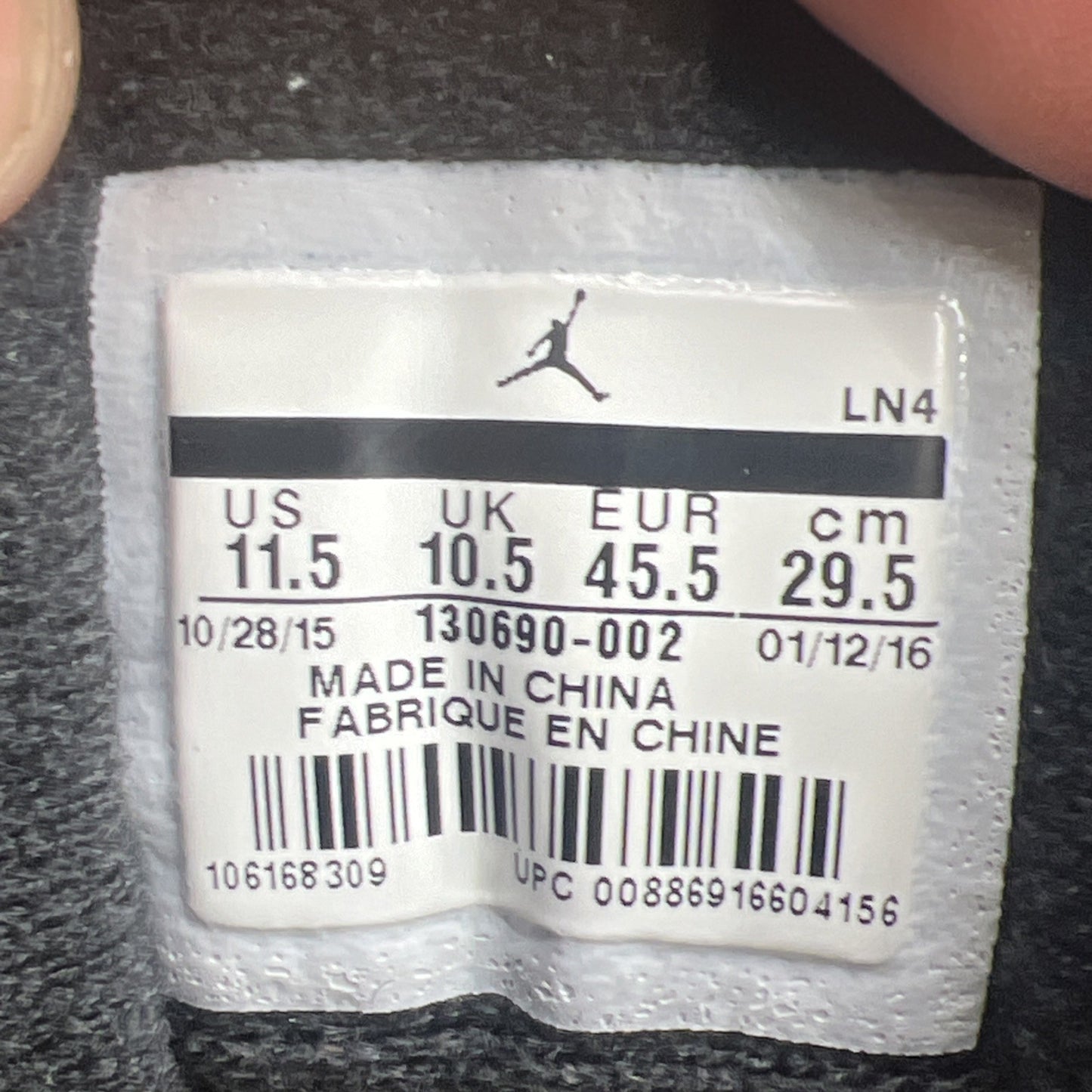Size 11.5 - Air Jordan 12 Retro Mid Flu Game (130690-002)