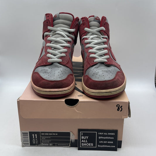 Size 11 - Nike Dunk Pro SB High UNLV (305050-061)