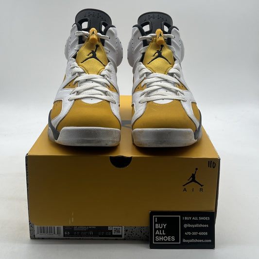 Size 9.5 - Air Jordan 6 Retro Yellow Ochre (CT8529-170)