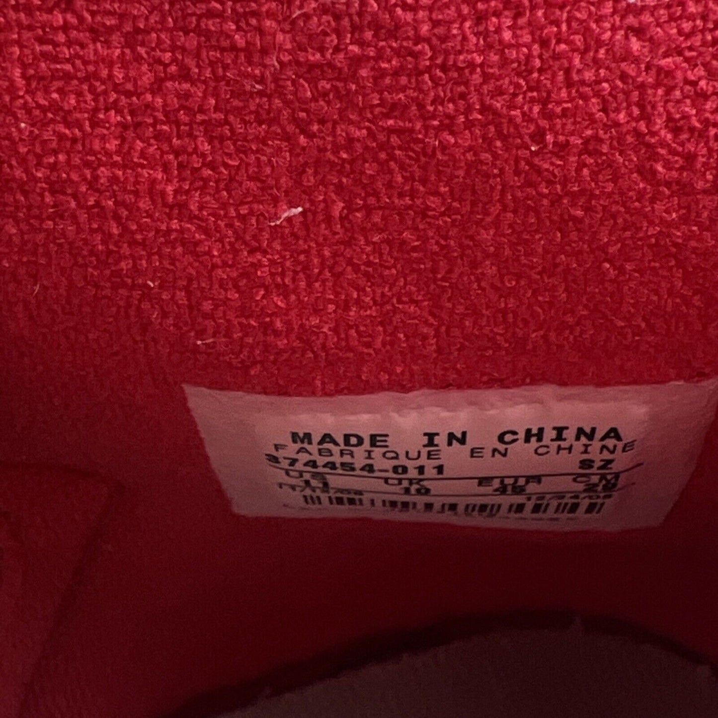 Size 11 - Air Jordan 1 Retro 2009 Hare (374454-011)