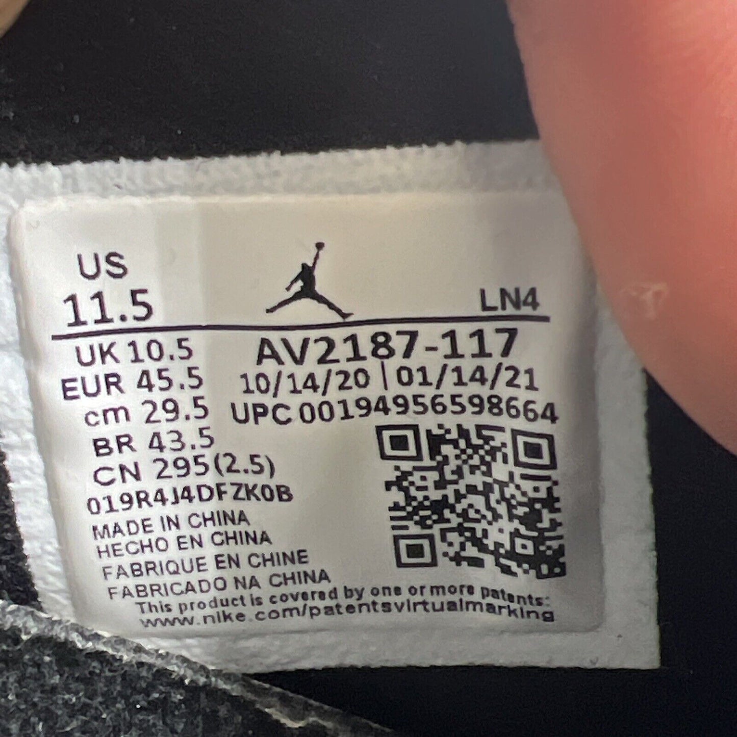 Size 11.5 - Jordan 11 Retro Low Legend Blue Icey Leather (AV2187-117)