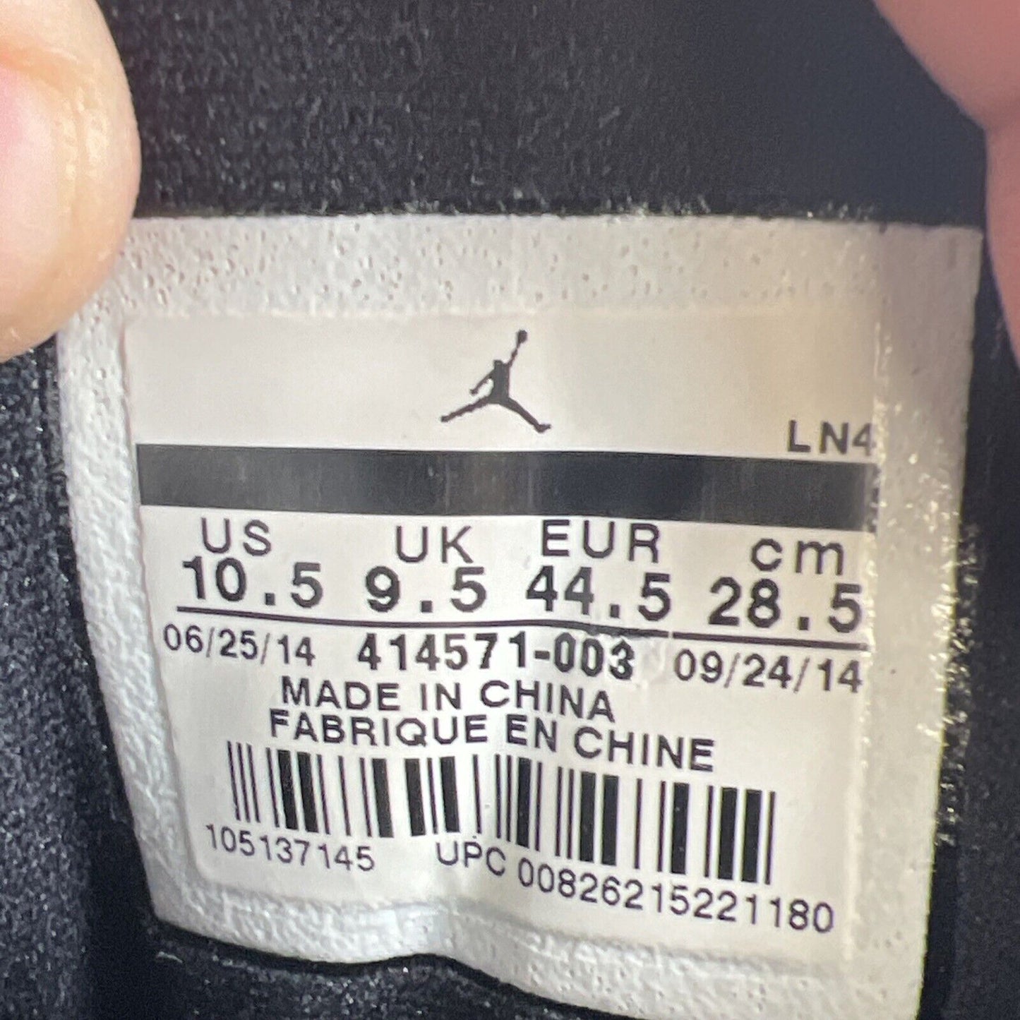 Size 10.5 - Air Jordan 13 Retro Dirty Bred (414571-003)