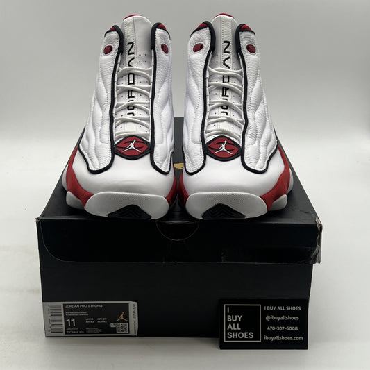 Size 11 - Jordan Pro Strong White Gym Red (DC8418-101)