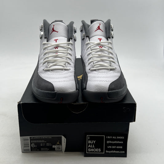 Size 6Y - Air Jordan 12 Retro Dark Grey (153265-160)