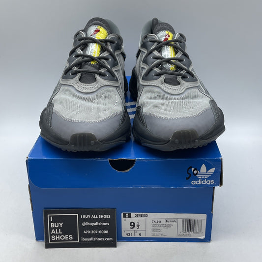 Size 9.5 - Adidas Ozweego Light Grey Dark Grey (GY1346)