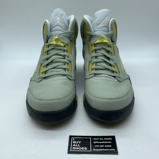 Size 16 - Jordan 5 JADE HORIZON 2022 Green White Suede (DC7501-300)