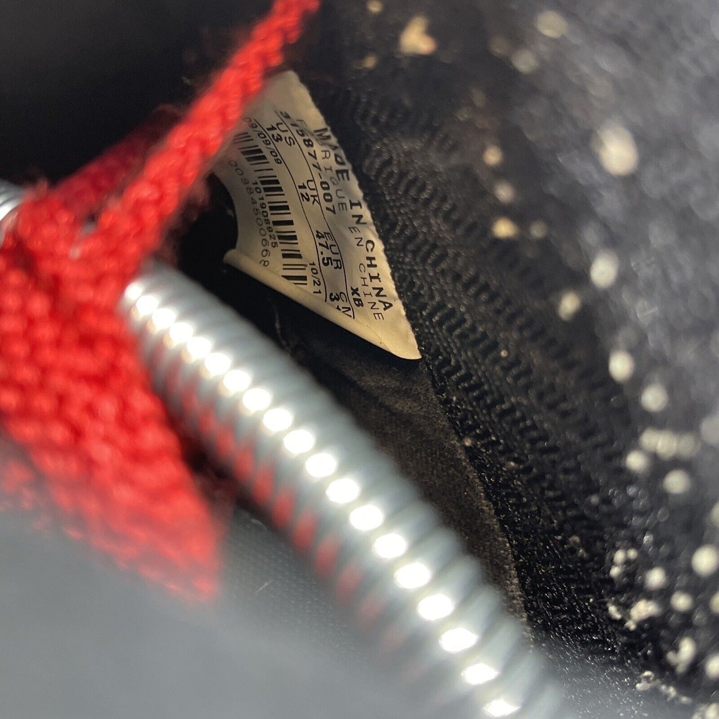Size 13 - Nike Blazer High Gray Black Red Suede (315877-007)