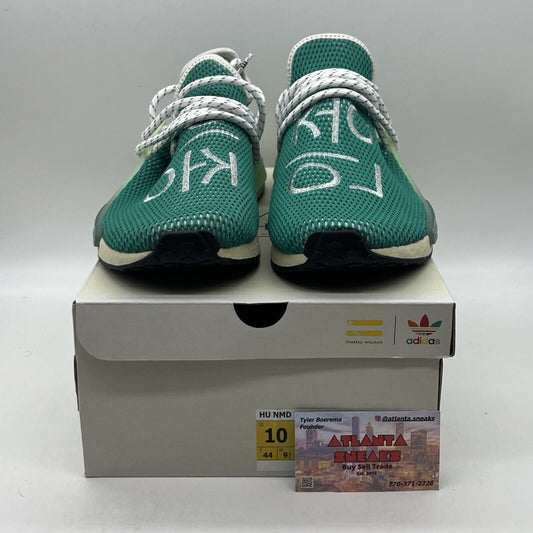 Size 10 - adidas NMD Human Race x Pharrell Dash Green 2020 Brand New Og All
