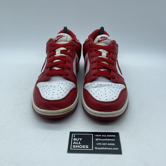 Size 8 - Nike Dunk Retro SP Low St. John's Red White Leather Suede (CU1727-100)