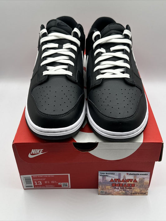 Size 13 - Nike Dunk Low Black Panda