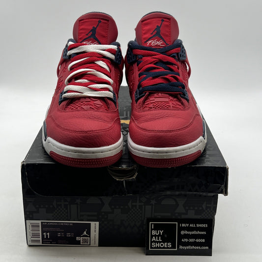 Size 11 - Air Jordan 4 Retro FIBA (CL1184-617)