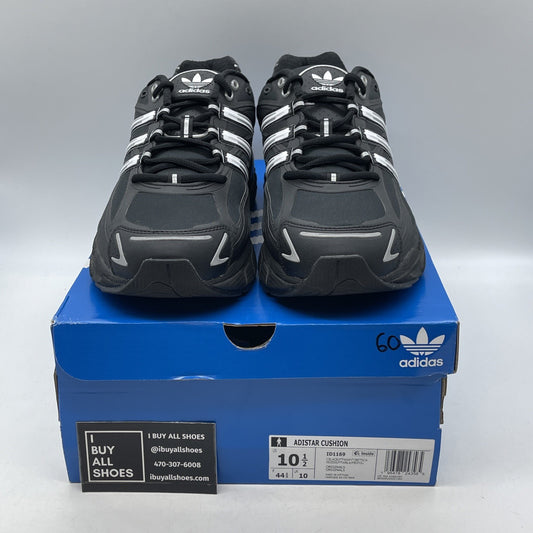 Size 10.5 - adidas Adistar Cushion Lace Up Mens Black (ID1169)