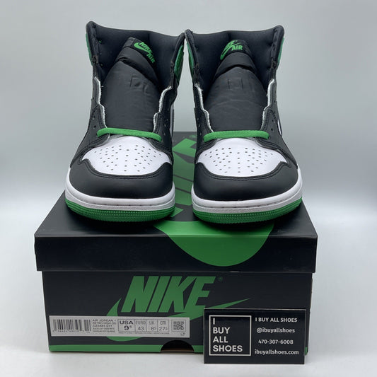 Size 9.5 - Air Jordan 1 Retro OG High Lucky Green Leather (DZ5485-031)