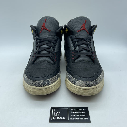Size 11.5 - Air Jordan 3 Retro SE Animal Instinct 2.0 Black Suede (CV3583-003)