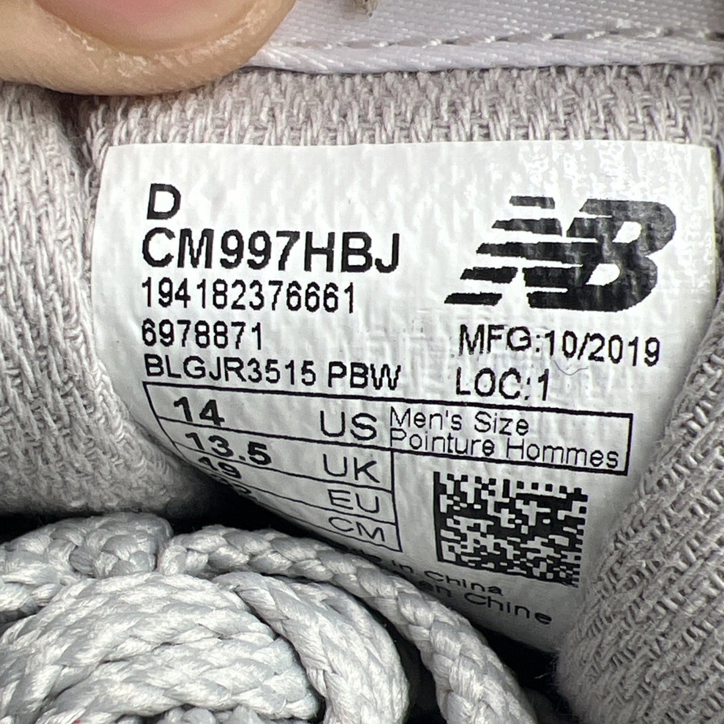 Size 14 - New Balance Classics Traditionnels Red (CM997HBJ)