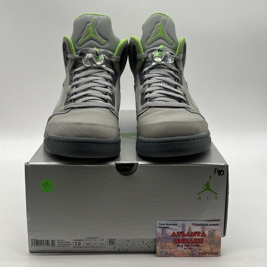 Size 12 - Jordan 5 Retro Green Bean Grey (DM9014-003)