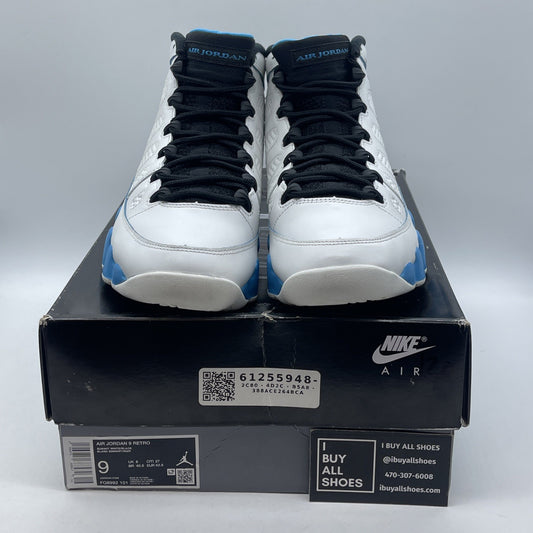 Size 9 - Air Jordan 9 Retro 2024 Powder Blue White Leather (FQ8992-101)
