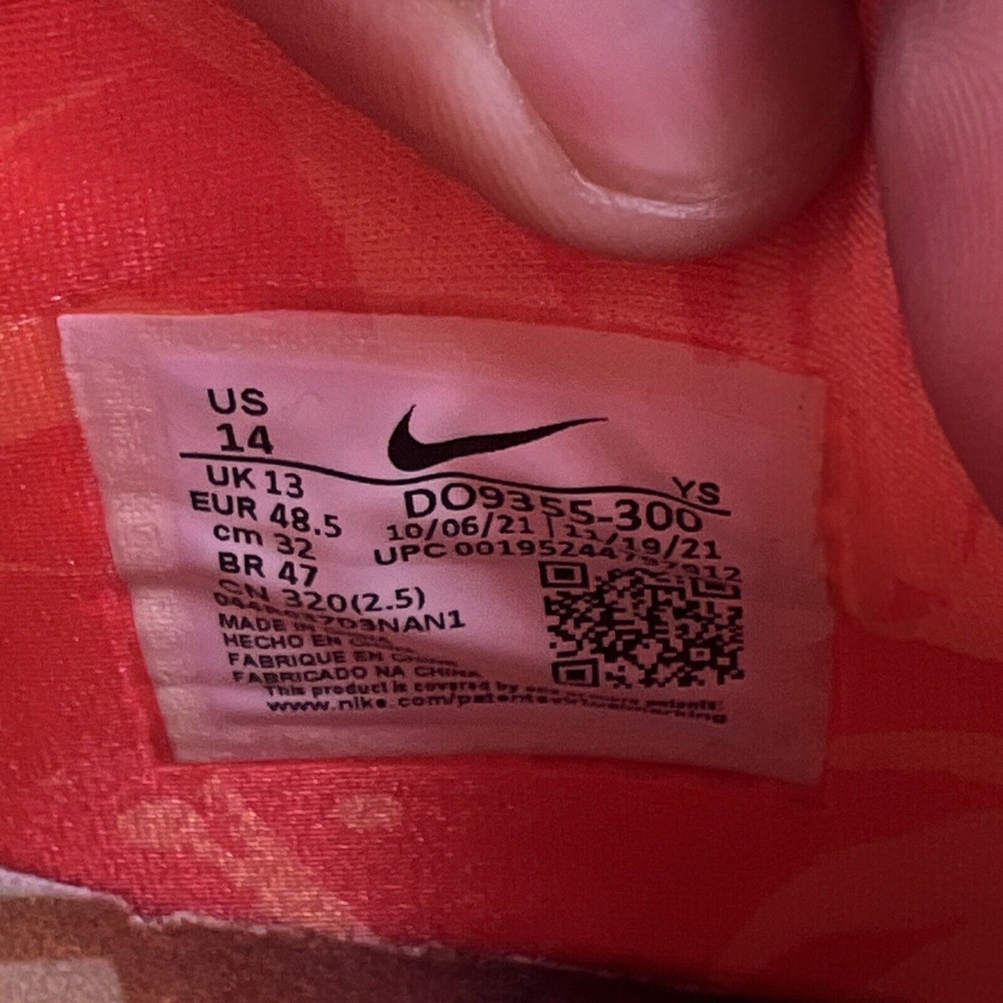 Size 14 - Nike LeBron 9 Low LeBronold Palmer (D09355-300)