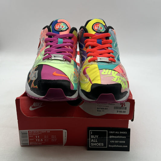 Size 11 - Nike Atmos x Air Max 2 Light QS Logos (BV7406-001)