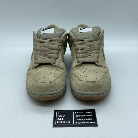 Size 9 - Nike Dunk SB Pro B Low Parachute Beige Suede Leather (HJ0367-200)