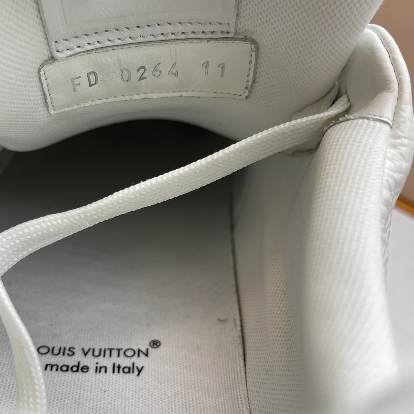 Size 11 LV - LOUIS VUITTON #54 Orange Black White