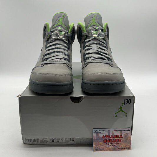 Size 10 - Jordan 5 Retro Green Bean Grey (DM9014-003)
