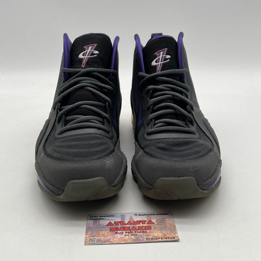 Size 10 - Nike Air Penny 5 Phoenix Orange Purple Grey Black (537331-070)