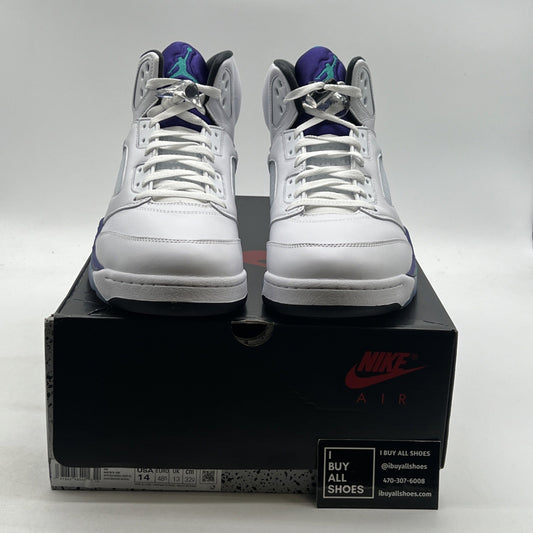 Size 14 - Air Jordan 5 Retro 2025 Grape (HQ7978-100)