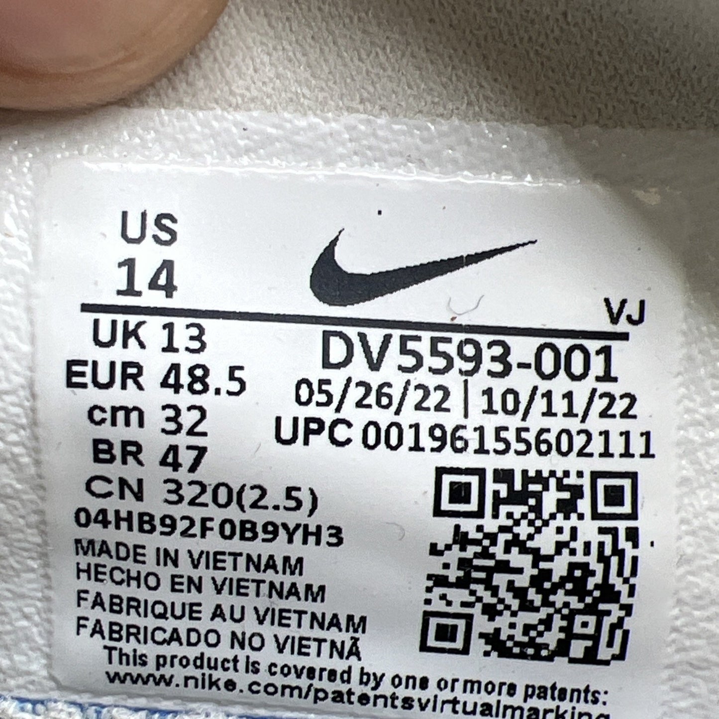 Size 14 - Nike Undercover x Moc Flow SP Light Bone (DV5593-001)