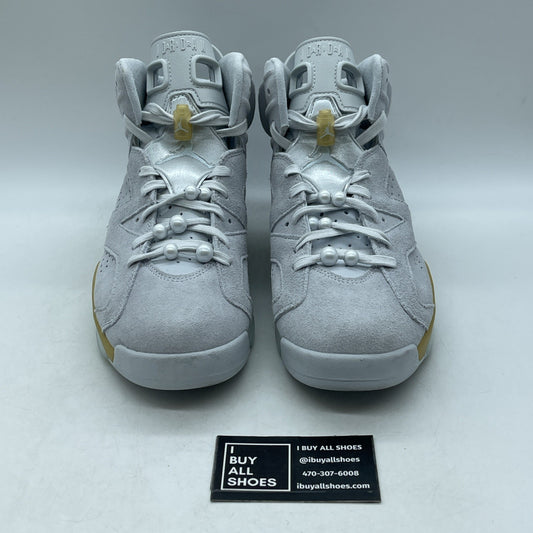 Size 11.5W - Air Jordan 6 Retro Craft Pearl (DQ4914-074)