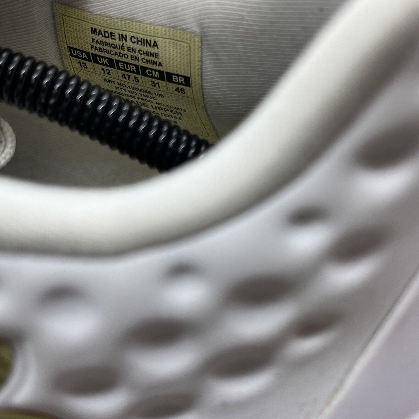 Size 13 - Under Armour Curry 1 Low Championship White Gold Leather (1269048-100)