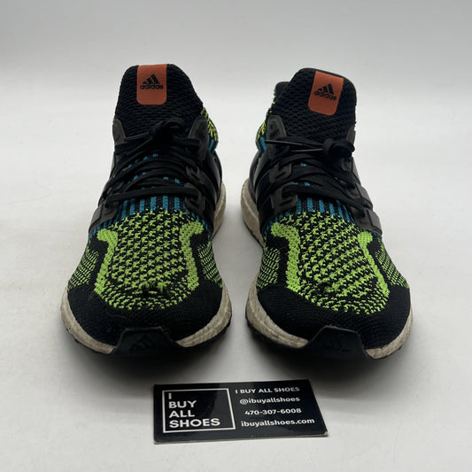 Size 10 - adidas UltraBoost 5.0 DNA Black Team Solar Green (GX4103)