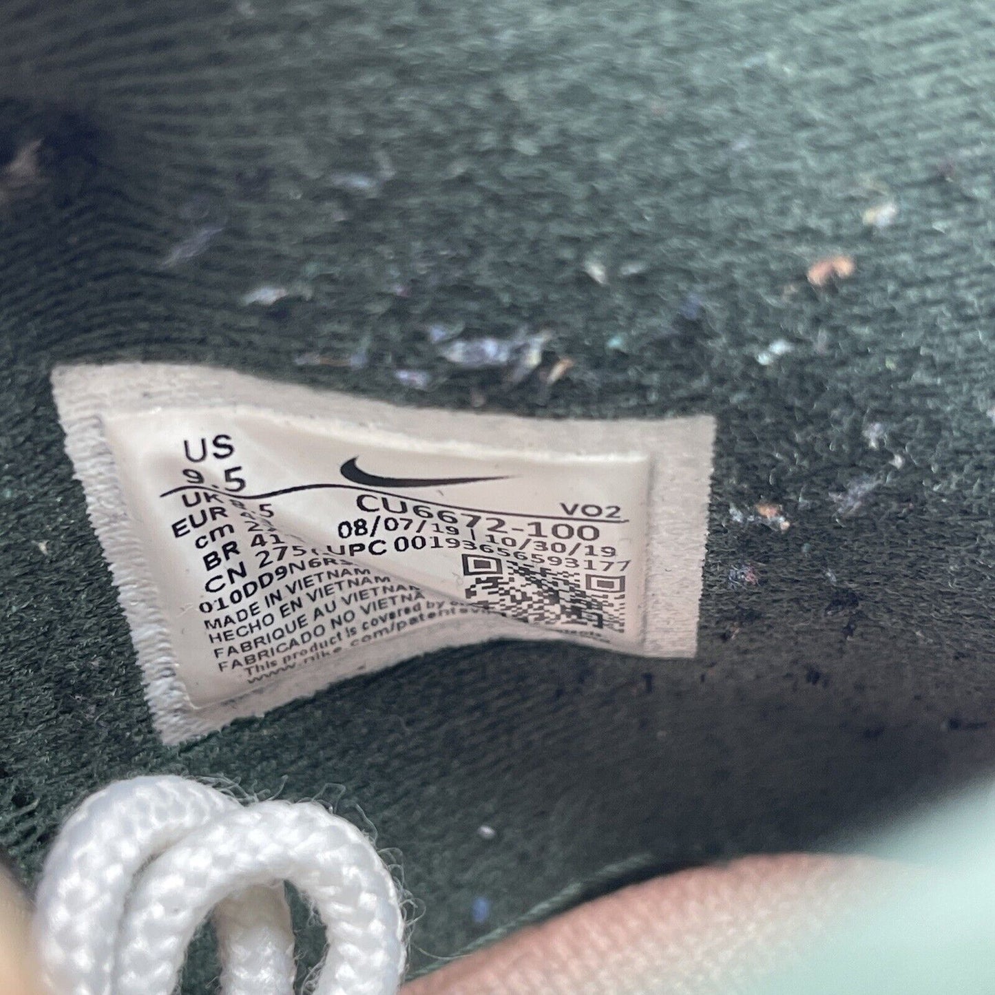 Size 9.5 - Nike Air Trainer SC High Pink Quartz Green White (CU6672-100)