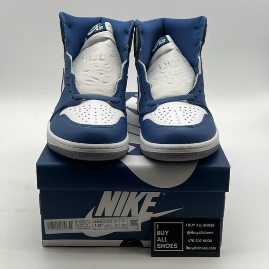 Size 10.5 - Air Jordan 1 Retro OG High True Blue (DZ5485-410)
